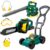 Kids Toy Lawn Mower, Leaf Blower and Chainsaw Set Landscaping Power Tools