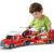Kids Toys for 3 4 5 6 7 8 Years Old Boys, 27″ Fire Truck Toy with Racing Car and Helicopter, Toddler Friction Powered Truck Vehicle Toy with Lights, Sounds for Boys Girls Christmas Birthday Gifts