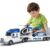 Kids Toys for 3 4 5 6 7 8 Years Old Boys, 27″ Police Truck Toy with Racing Car and Helicopter, Toddler Friction Powered Truck Vehicle Toy with Lights, Sounds for Boys Girls Christmas Birthday Gifts