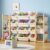 Kids Toy Storage Organizer with 12 Bins and 3 Shelves, Toy Organizer Shelf