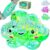 Kiedle Premium Cloud Stress Ball, Odor-Free Slow Rise Crystal Clear Nice Sensory Squishy Cute Fidget Toy – Easy to Clean – Durable – Gift-Ready – Children Safety Certificate & ASTM Certified 3+