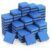 Kifmurase 96Pcs Dry Erase Eraser, Magnetic Whiteboard Dry Erasers, Cube Mini Whiteboard Eraser, Square Colorful White Board Erasers, Chalkboard Cleaner Wiper for Home and Office