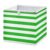 Kigai Cube Storage Basket 11x11x11 Inch, Collapsible Fabric Storage Bin