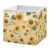 Kigai Cube Storage Basket 11x11x11 Inch, Collapsible Fabric Storage Bin