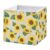 Kigai Cube Storage Basket 11x11x11 Inch, Collapsible Fabric Storage Bin