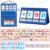 KIKIGOAL CVC Word Builder Desktop Pocket Chart Tent Cards Kit Phonics Games Flash Cards for Preschool Kindergarten Classroom Spelling Educational Toy for Kids Autism Special Education