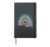 Kindergarten Teacher Cute Rainbow Hardcover Journal, Black