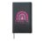 Kindergarten Teacher Pink Rainbow – Cute Graphic Hardcover Journal, Black