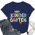 Kindergarten Teacher Shirts Women Elementary Cartoon Preschool Life Tee