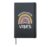 Kindergarten Vibes Pencil Rainbow Back to School, Boys Girls Hardcover Journal, Black