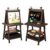 Kinder King 3 in 1 Kids Art Easel w/Paper Roller, Accessories, Coffee