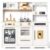 Kinder King Wooden Kids Play Kitchen w/Sounds, Storage, Accessories, White