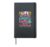 Kindness and Coffee for Women Hardcover Journal, Black