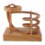 Kinetic Art Perpetual Motion Marble Machine for Home Office, Non Stop Rolling Ball Science Physics Gadget, Physical Balance Kinetic Energy, Newtons Desktop Decoration for Adult