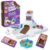 Kinetic Sand, Sweet Station with 1lb Moldable Play Sand, Candy Bar Storage Case and 8 Tools and Molds, Play Food-Themed and Arts and Crafts Sensory Toys for Kids Ages 5 and up