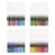 KINGART Mixed Media Gel Stick Crayons, Vibrant, Set of 48-Colors