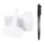 KINGLAKE GARDEN Plant Labels 200PCS 4 Inch Plastic Plant Name Tags