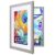 KINLINK 8.5×11 Kids Art Frame, Grey Solid Wood Artwork Frames