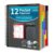 KIOEEE Poly Project Organizer, Spiral Multi Pocket Folder, Multi-Subject Notebook, Letter Size