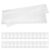 Kisangel 100pcs Plastic Binder Page Protectors with Reinforced 11-Hole Punch, Waterproof Document Sheet Sleeves for A4 Size Papers, Recipes, School and Home Use