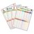 Kisangel 4 Sheets Multiplication Poster with Math Addition and Subtraction