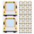 Kisangel 50pcs School Bus Name Tags – Self Adhesive Student Desk Name Plates with Photo Space & Writing Line for Classroom Cubbies Locker Labels Teacher Supplies