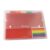 Kisangel Expandable Plastic File Folder with 2 Buttons, Rainbow Accordion Organizer with 7 Compartments for Document Storage, Portable File Bag with Great Capacity for Formal