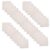 Kisangel Lint-Free Does Not Tear Nail Polish Remover Pads 500pcs Cotton for Multi-Functional Use White Cotton Pads Fingernail and Nail Art Supplies for Household and Personal Care