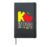 K Is For Kindergarten Teacher Back to School Kinder Hardcover Journal, Black