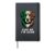 Kiss Me I’m Irish Flag St Patricks Day Golden Retriever Hardcover Journal, Black