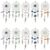 KitBeads 30Pcs Assorted Tibetan Dream Catcher Charms for Jewelry Making