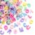 KitBeads 400Pcs Colorful Resin 3D Letter Beads A-Z Alphabet for DIY Crafts