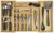 KitchenEdge Silverware & Utensil Drawer Organizer, 16-28 in, Bamboo