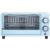 Kitchen Elite 4-Slice Countertop Toaster Oven, Stainless Steel Tray, Blue