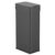 Kitchen Move SILVERLAKE 90L / 24 Gallon Automatic Butterfly Trash Can, Extra Large Matte Black Stainless Steel Touchless Bin, Motion Sensor Kitchen Garbage Can