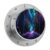Kitchen Timer, Mechanical 60 Minute Wind Up, Fluorescent Flower Valley