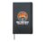 Kite Surfing Uncle Coastal Wind Chaser Retro Beach Badge. Hardcover Journal, Black