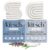 Kitsch 2-in-1 Ultra Sensitive Shampoo Bar & Body Wash + Conditioner Bar & Shaving Soap – Fragrance-Free Bar Soap for Sensitive Skin & Scalp – For Healthy, Radiant Hair and Skin – 2pcs