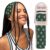Kitsch Headbands for Women Non Slip – Running Headbands for Girls, Ideal for Working Out, Yoga, Gym, or Lounging | Stretchy Head Bands | Fashion Hair Accessories- Cream, Court Green & Navy Blue, 3pcs