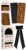 Kitsch Wide Headbands & Heatless Curling Headband for Women – Black & Camel