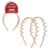 Kitsch Zig Zag Headbands for Women – Fashion Accessories for Slicked Back Styles – Comfortable Wavy Headbands | Comb Headband with Teeth | Ideal Gifts for Women – Gold & Silver – 2 pcs