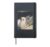 Kittens In Sunglasses Car Photo Vintage Grunge Meme Hardcover Journal, Black