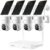 Kittyhok Solar Wireless Security Camera System, 2K PTZ ColorPura Camera