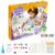 Kivonio 3-in-1 Spray Art Kit for Kids – Airbrush Painting Set with Press & Blow Dual Modes, 18 Stencils + 10 Markers + 12 Pigments + 2 Brushes, Creative Craft Gift for Ages 4-8