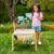 KiwiCo Water & Sand Activity Table for Kids – Premium Wooden Sensory Play Table with Art Panel and 26 Accessories, STEM Learning Toy Ages 3+
