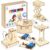 KizFav 5 in 1 STEM Kits Projects for Kids, STEM Toys Crafts for Boys, Girls, Ages 8+, Science Building Toys Kits for Kids, 3D Wooden Puzzles, Birthday Gift for Boys Girls 8 9 10 11 12 Years Old