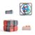 KIZUNE 3D Printed Fidget Toys 4 Pack, Sensory Stress Relief Desk Toys for Anxiety Relief, Focus Training Gifts Designed for 3+Kids and Adults