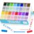 KIZZYEA Washable Markers Bulk, 16 Colors, 256 Count, Markers for Kids