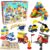 Klobroz Building Blocks for Toddlers 2-5, 171 Pieces Blocks Car Set for Kids Classic Large Building Bricks Compatible with All Major Brands Educational Toys for All Ages