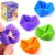 KLT Fidget Sensory Toys for Kids: Quiet Silicone Sensory Flip Cube with Textures – Calming Toys for Autism Kids Stress Reduce – ADHD Fidget Toys for Classroom Focus